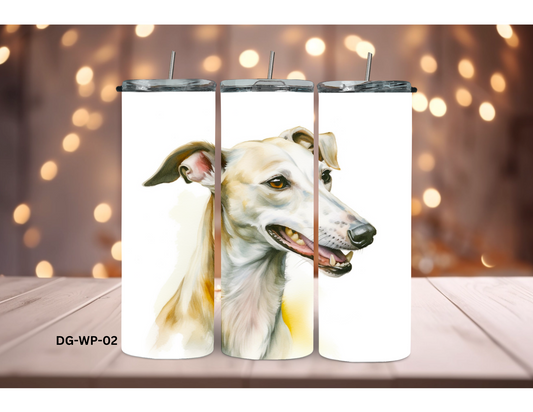 20oz (590mls) Tumbler - Whippet - DG-WP-02