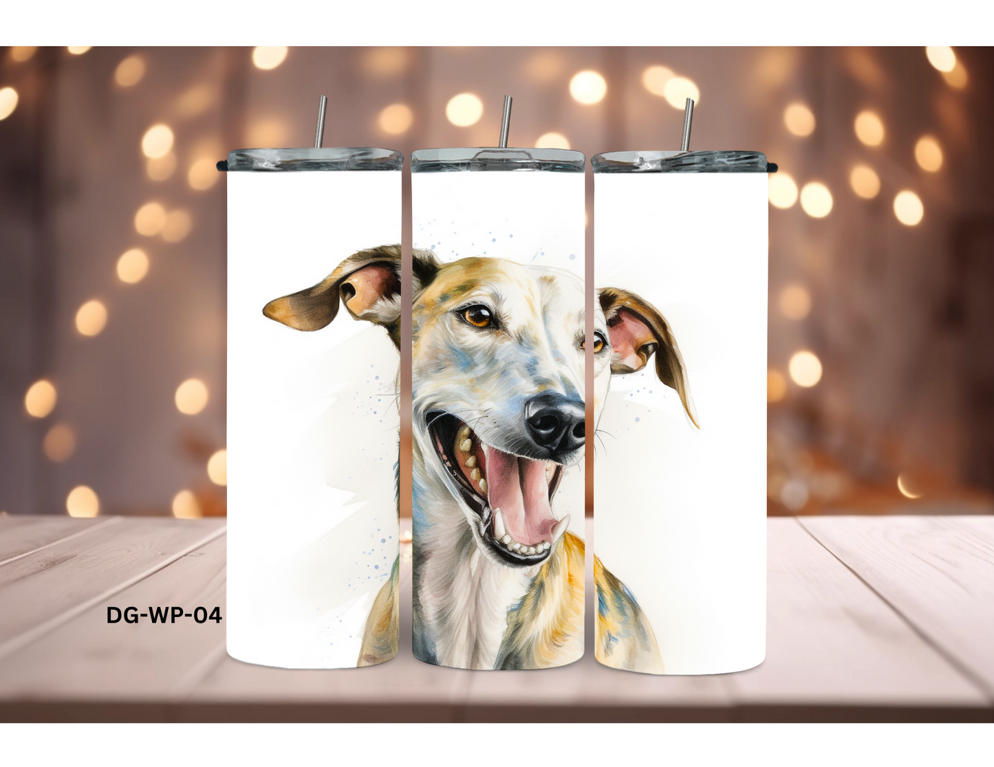 20oz (590mls) Tumbler - Whippet - DG-WP-04