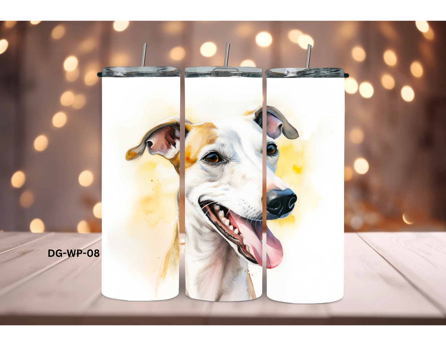 20oz (590mls) Tumbler - Whippet - DG-WP-08