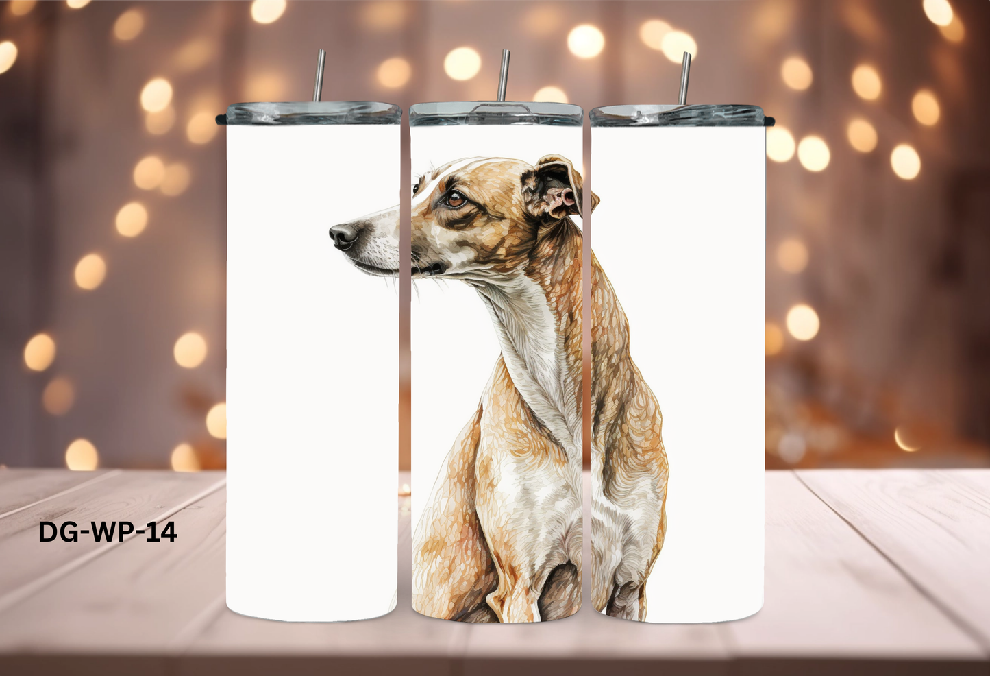 20oz (590mls) Tumbler - Whippet - DG-WP-14