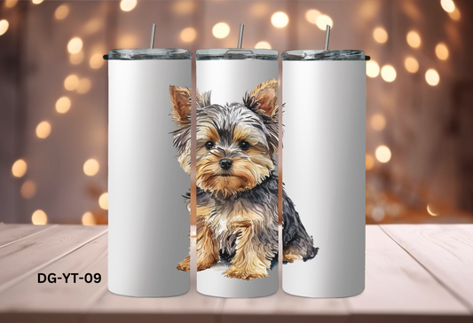 20oz (590mls) Tumbler - Yorkshire Terrier - DG-YT-08