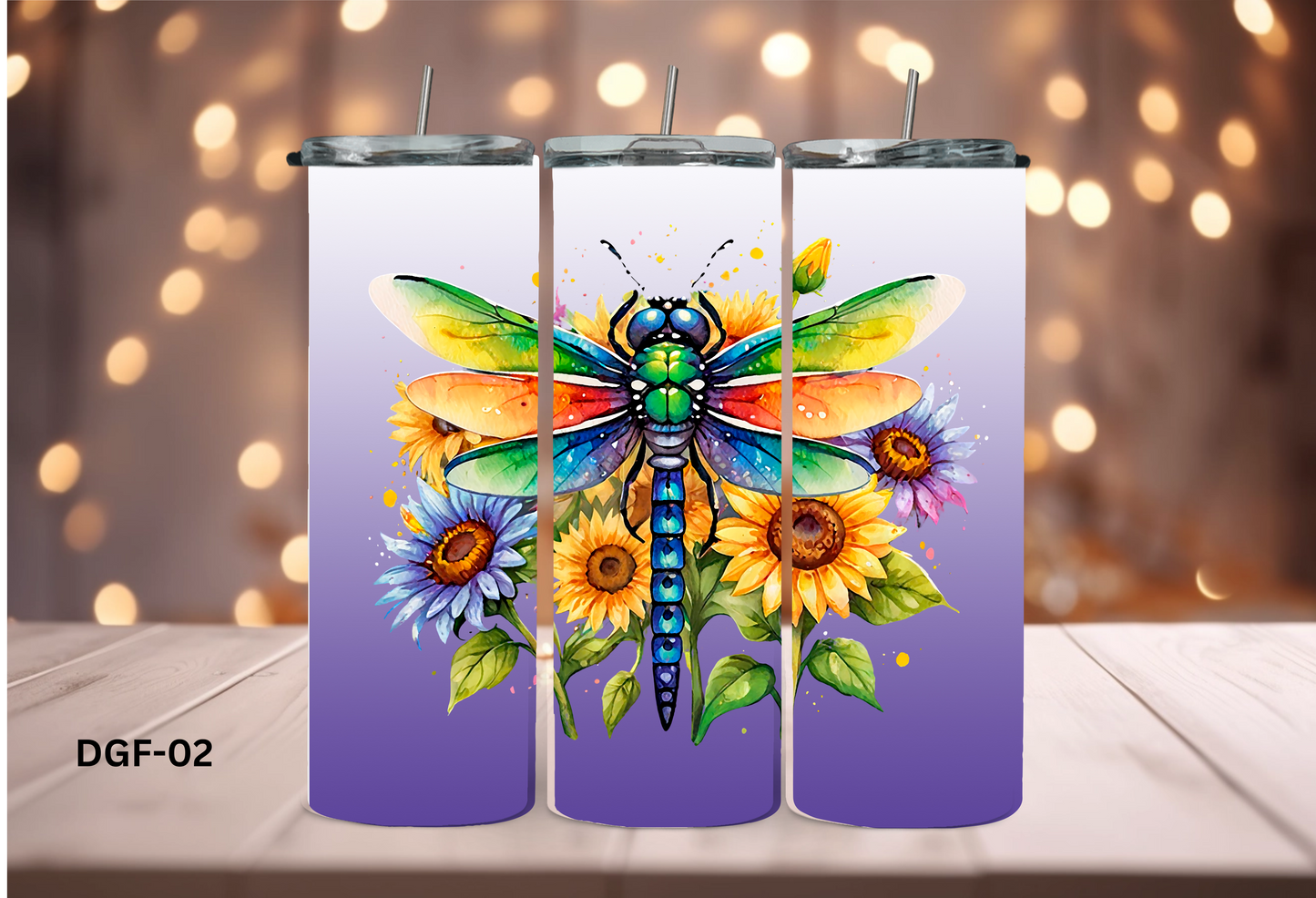 20oz (590mls) Tumbler - DRAGONFLY - DGF-02