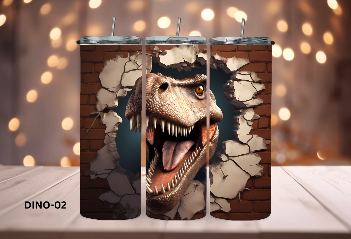 20oz (590mls) Tumbler - DINO-02