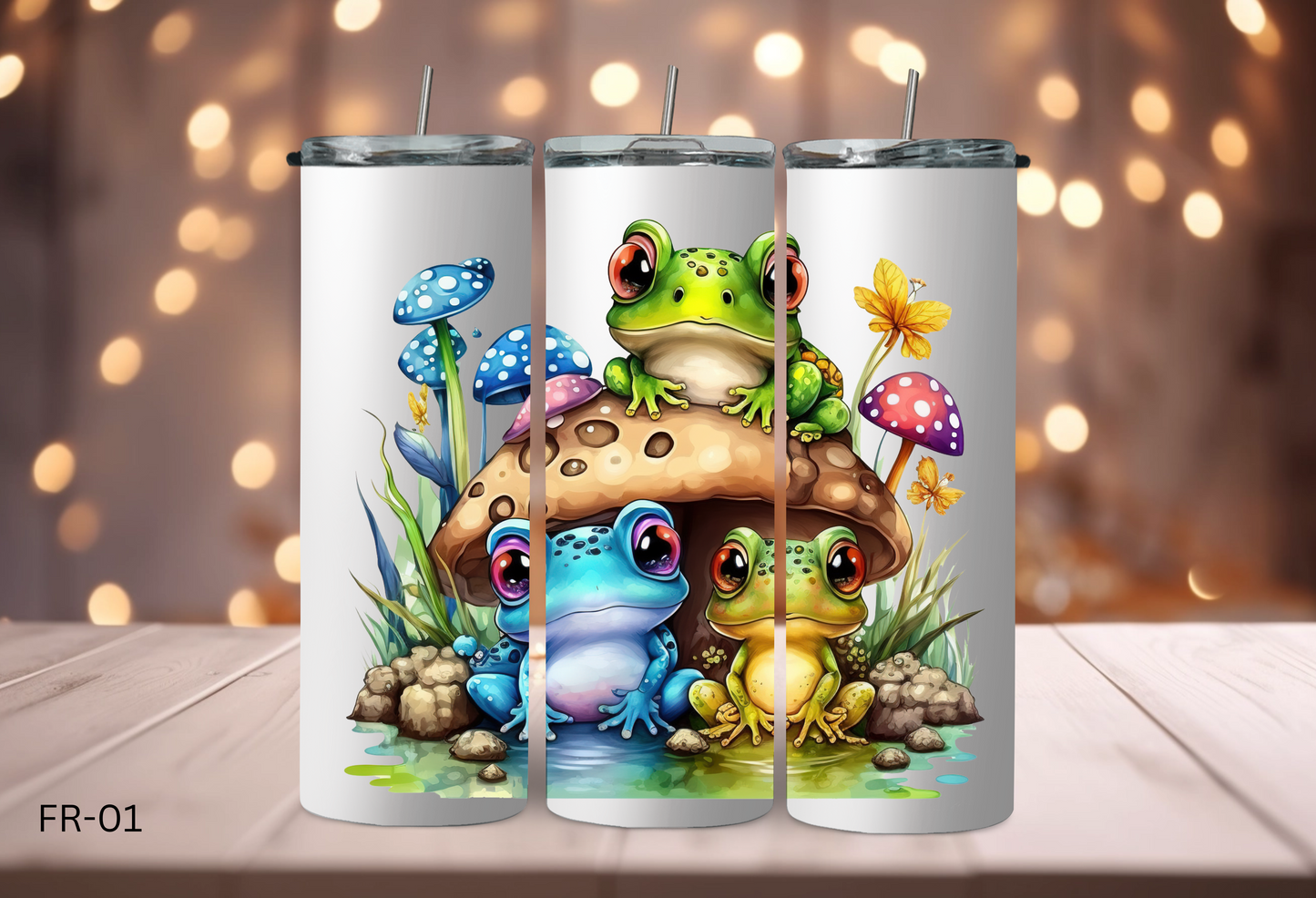 20oz Tumbler - Frogs - FR-01