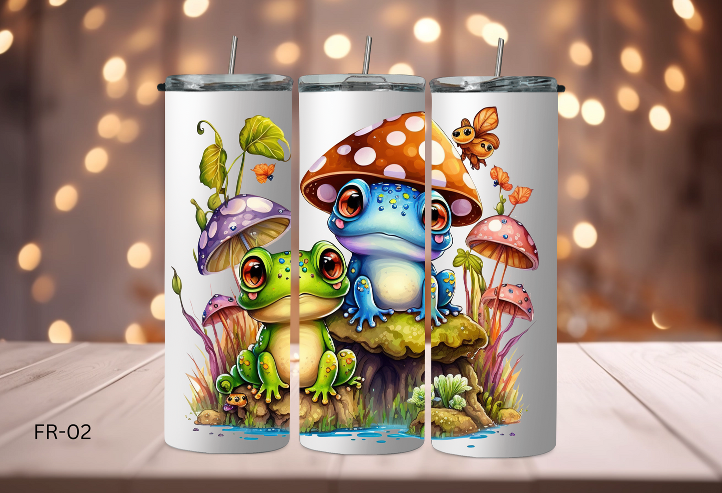 20oz Tumbler - Frogs - FR-02