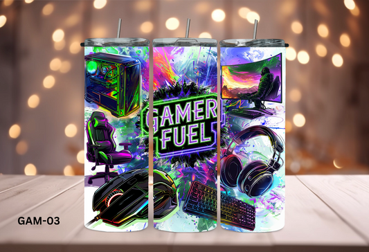 20oz (590mls) Tumbler - Gaming - GAM-03