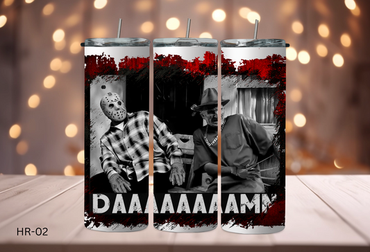 20oz Tumbler - Horror Film - HR-02