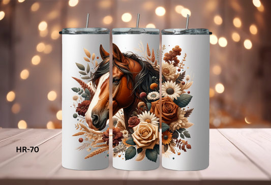 20oz (590mls) Tumbler - HORSE - HR-70