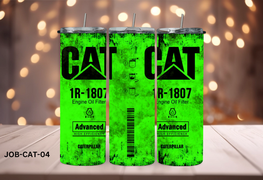 20oz Tumbler - Job CAT Caterpillar - JOB-CAT-04