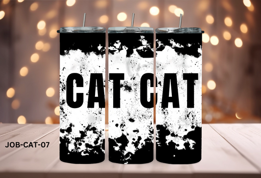 20oz Tumbler - Job CAT Caterpillar - JOB-CAT-07