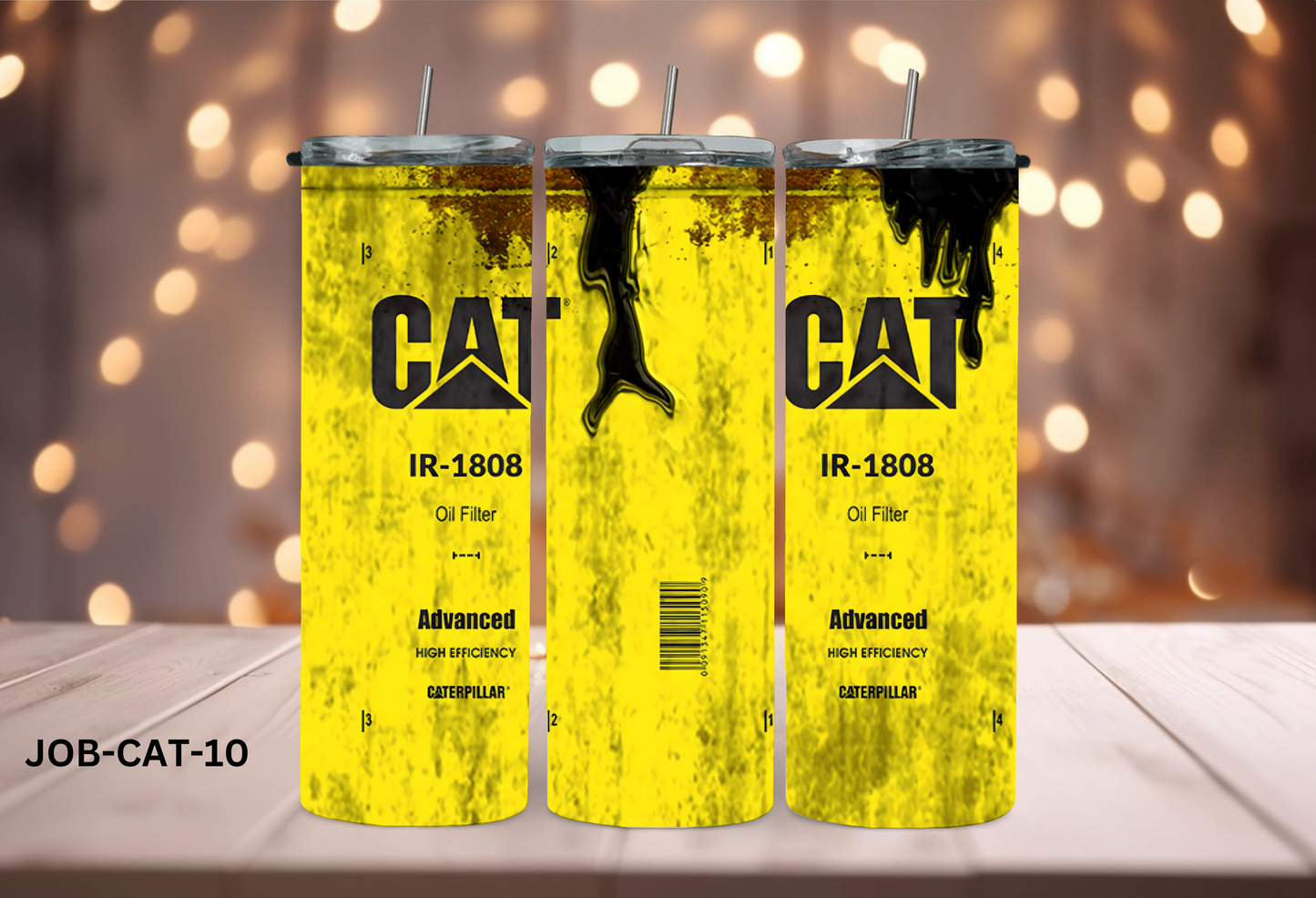 20oz Tumbler - Job CAT Caterpillar - JOB-CAT-10