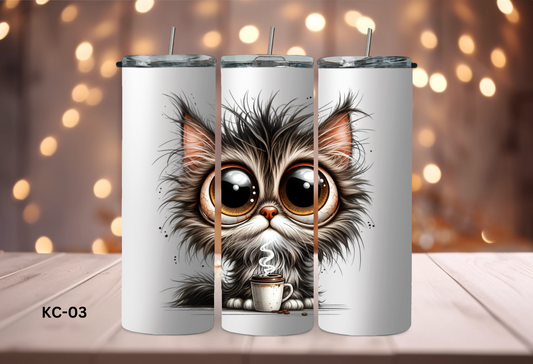 20oz (590mls) Tumbler - CATS - KC-03