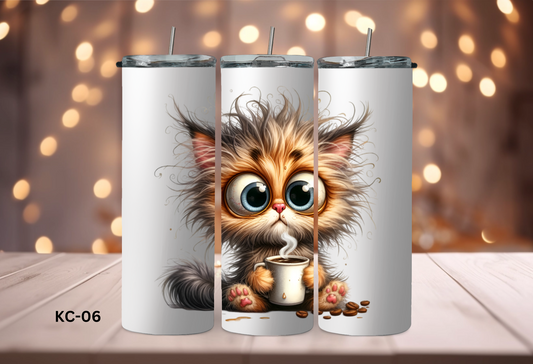 20oz (590mls) Tumbler - CATS - KC-06