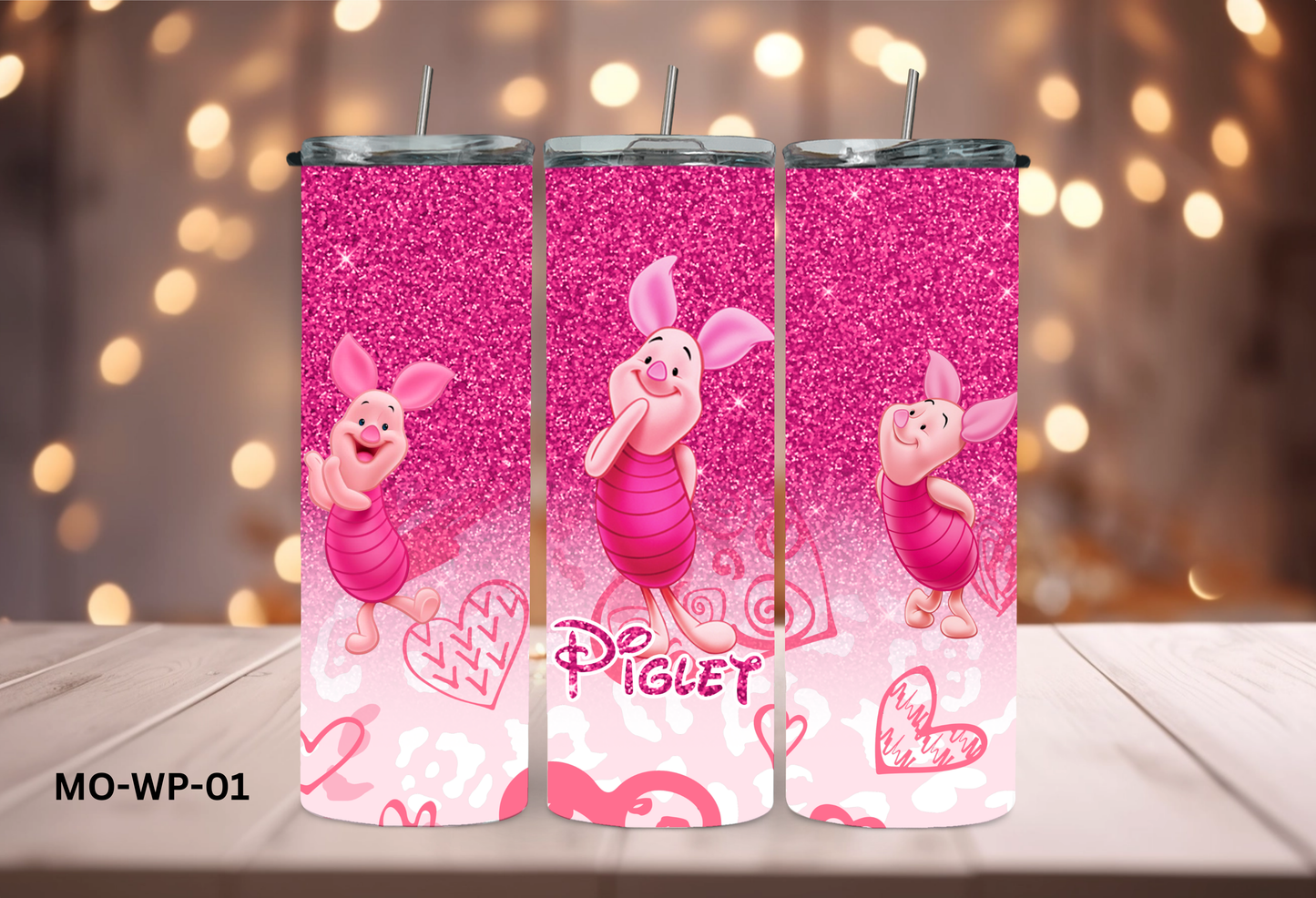 20oz (590mls) Tumbler - Piglet-MO-WP-01