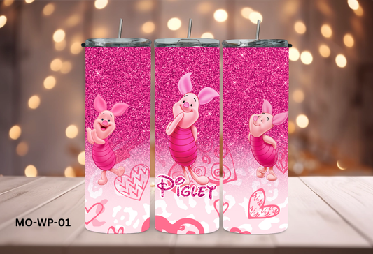 20oz (590mls) Tumbler - Piglet-MO-WP-01