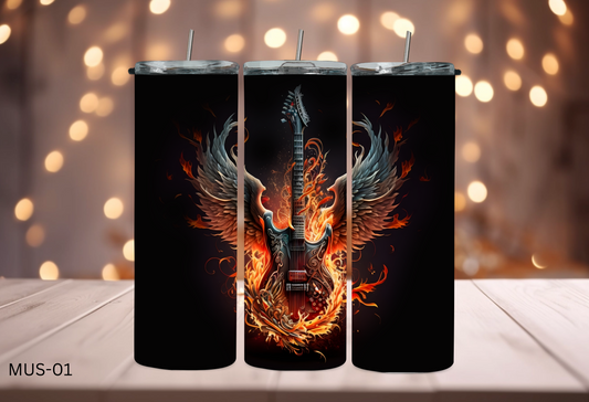 20oz (590mls) Tumbler - MUSIC - MUS-01