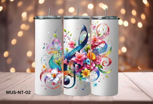 20oz (590mls) Tumbler - MUSIC - MUS-NT-02