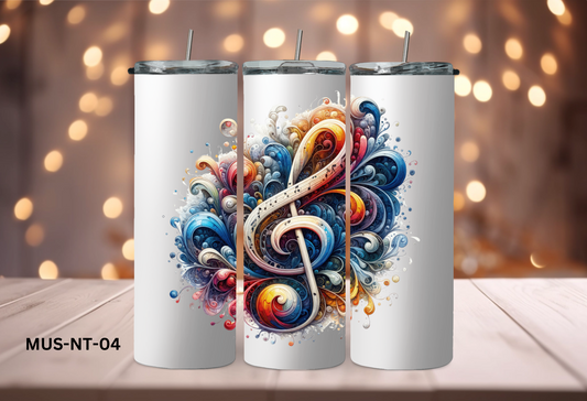 20oz (590mls) Tumbler - MUSIC - MUS-NT-04