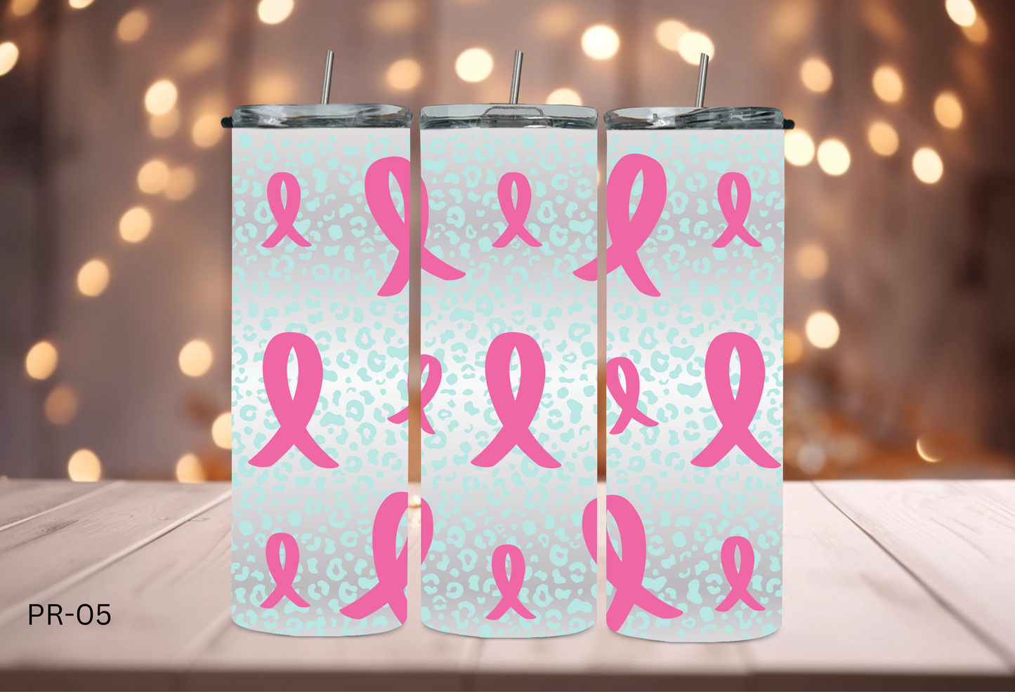 20oz Tumbler - Breast Cancer - PR-05