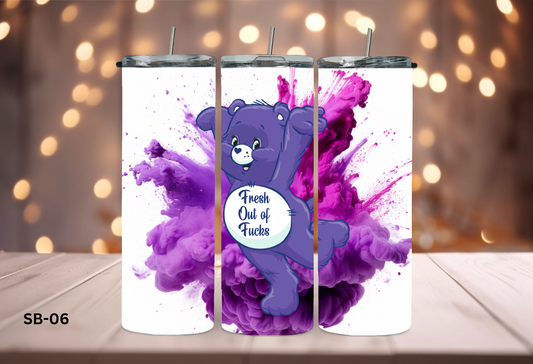 20oz Tumbler - ADULT - Swear Bears - SB-06