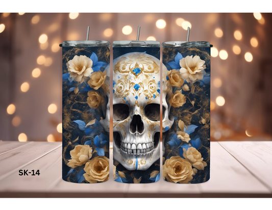 20oz (590mls) Tumbler - SKULLS - SK-14