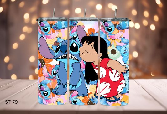 20oz Tumbler - Lilo & Stitch - ST-79