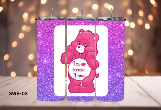 20oz (590mls) Tumbler - ADULT - Swear Bears - SWB-03