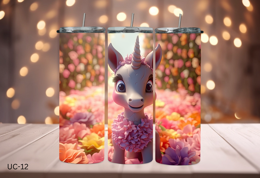 20oz (590mls) Tumbler - Unicorn - UC-12