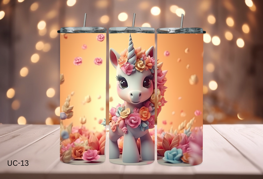 20oz (590mls) Tumbler - UNICORN - UC-13