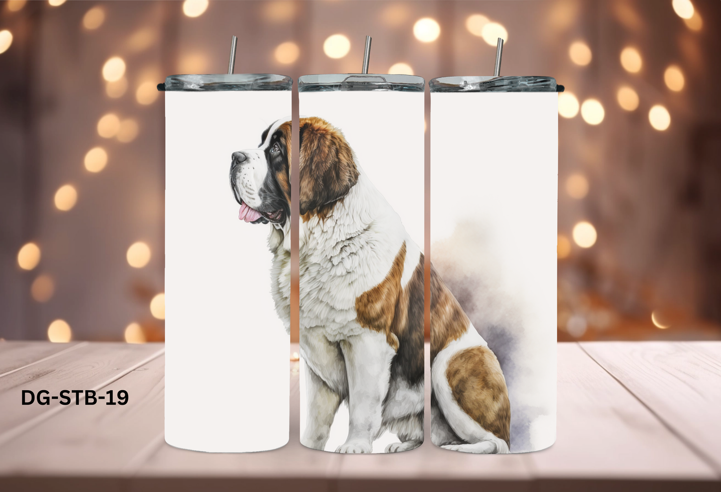 20oz (590mls) Tumbler - ST Bernard - DG-STB-19