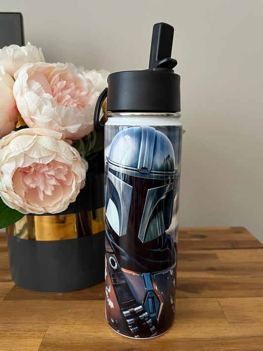 22oz Screw Top Tumbler - MOVIES - SW Mandalorian