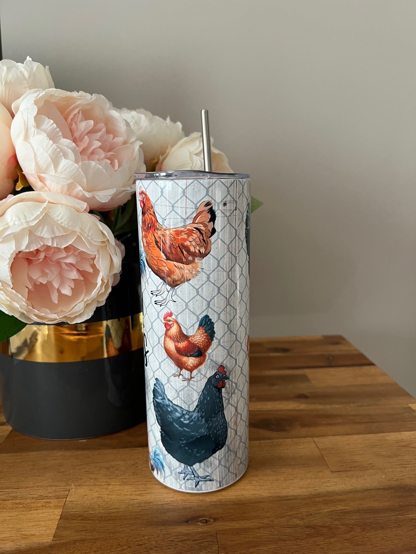 20oz (590mls) Tumbler - CHICKEN - CH-25