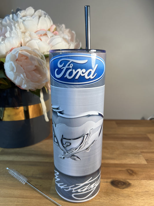 20oz (590mls) Tumbler - CARS - Mustang - CAR-02