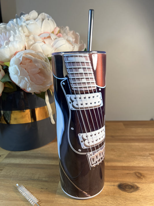 20oz (590mls) Tumbler - Music Guitar - MUS-04