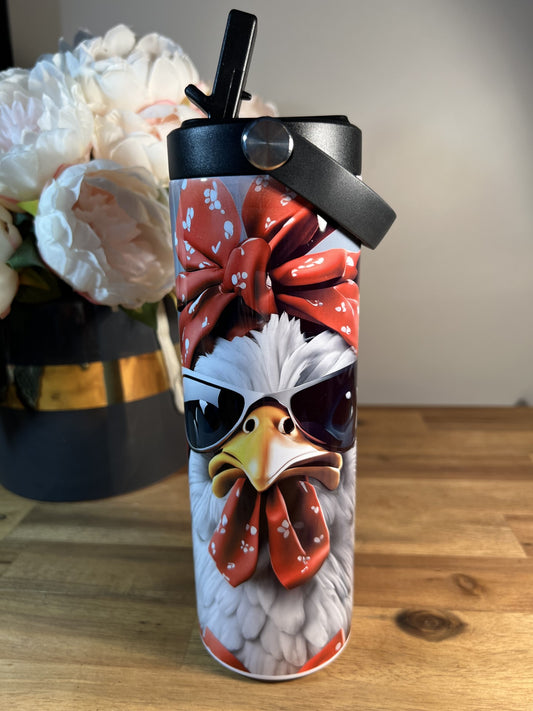 20oz (590mls) Tumbler - Chicken - CH-04