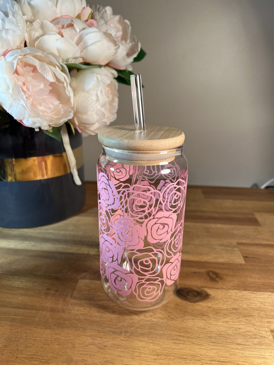 16oz Libby Can - Roses